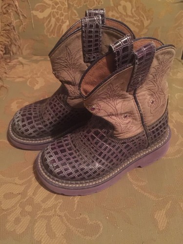 Ariat boots girls purple - boots,